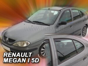 Owiewki RENAULT Megane 4/5d 1995-2002 sedan htb (owiewki tylne w zestawie)