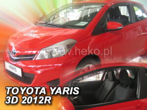 Owiewki TOYOTA Yaris III 3d XP130 2011-2020 (tylko owiewki przednie)